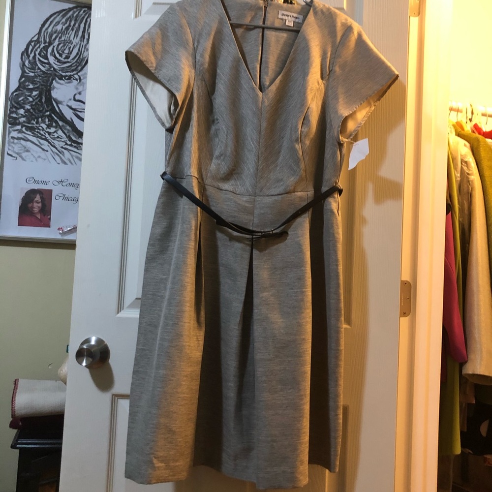 New belted dress